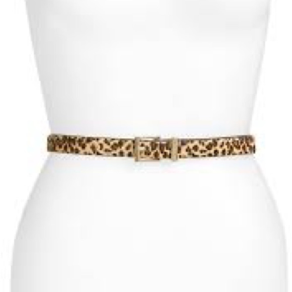 Leopard Print Women's Belt